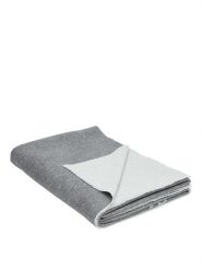 LIEBESKIND BERLIN Wełniany szal w kolorze szaro-białym - 240 x 50 cm rozmiar: onesize. Białe szaliki Liebeskind Berlin, bez wzorów, z materiału. Za 427.45 zł.