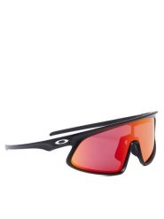 Oakley Okulary przeciwsłoneczne RSLV 141 0OO9524D 95240141 Czarny. Czarne okulary przeciwsłoneczne Oakley, bez wzorów. Za 949.99 zł.