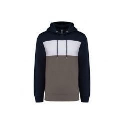 Bluza z kapturem Kariban. Białe bluzy KARIBAN, xl, bez wzorów, z bawełny, z kapturem. Za 234.50 zł.