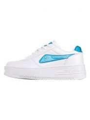 Kappa Sneakersy "Bash" w kolorze biało-niebieskim rozmiar: 41. Białe trampki Kappa, bez wzorów, bez zapięcia. Za 109.78 zł.
