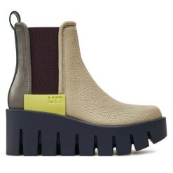 Botki United Nude. Botki United Nude, bez wzorów, bez obcasa, na koturnie, bez zapięcia. Za 1,649.00 zł.