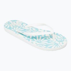 Japonki damskie Billabong Dama. Niebieskie klapki Billabong, bez wzorów, bez obcasa. Za 69.99 zł.