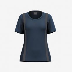 CLUB 25 TECH T-Shirt Women. Niebieskie t-shirty Head, l, bez wzorów, z meshu, bez kołnierzyka, bez ramiączek. W wyprzedaży za 153.00 zł.