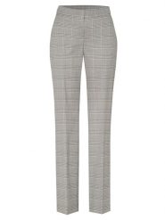 Rosner Spodnie "Luisa" w kolorze szarym rozmiar: 40. Szare spodnie materiałowe Rosner, na co dzień, bez wzorów, z materiału, z podwyższonym stanem. Za 173.99 zł.