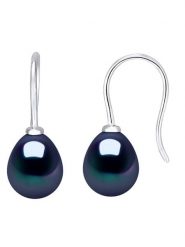 Pearl Addict Złote kolczyki z perłami rozmiar: onesize. Niebieskie kolczyki Pearl Addict, z perłą, złote, z zapięciem typu bigiel. Za 448.99 zł.