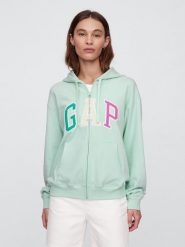 GAP Bluza w kolorze zielonym rozmiar: XL. Zielone bluzy GAP, xl, bez wzorów, bez kaptura. Za 118.84 zł.