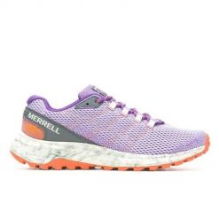 Buty trekkingowe damskie Merrell Fly Strike. Fioletowe trekkingi Merrell, z materiału, trekkingowe. Za 632.00 zł.