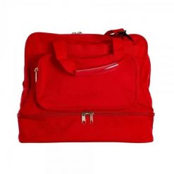 Torba sportowa Softee Equipo. Czerwone torby na ramię SOFTEE, bez wzorów, z materiału, sportowe, na ramię, bez dodatków. Za 165.99 zł.