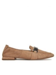 HÖGL Lordsy Madeleine 9-100952 Brązowy. Brązowe lordsy Högl, bez wzorów, ze skóry, bez obcasa, bez zapięcia. Za 539.99 zł.
