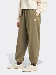 Adidas Spodnie dresowe w kolorze khaki rozmiar: M. Brązowe spodnie dresowe Adidas, m, bez wzorów, z bawełny. Za 154.07 zł.