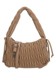 Charm Torebka "West End" w kolorze jasnobrązowym - 23 x 25 x 8 cm rozmiar: onesize. Brązowe torby na ramię Charm, bez wzorów, z materiału, na ramię, bez dodatków. Za 108.99 zł.