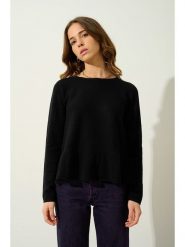 AUTHENTIC CASHMERE Kaszmirowy sweter "Cadair" w kolorze czarnym rozmiar: S. Czarne swetry AUTHENTIC CASHMERE, na lato, s, bez wzorów, z kaszmiru, bez ramiączek. Za 228.92 zł.