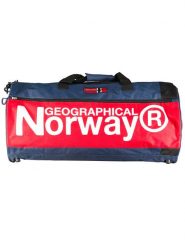 Geographical Norway Torba podróżna "Strawberry" w kolorze granatowo-czerwonym - 65 x 30 x 30 cm rozmiar: onesize. Czerwone torby na ramię Geographical Norway, bez wzorów, z materiału, na ramię. Za 73.99 zł.