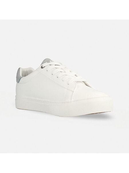 Lee Sneakersy "Maddy" w kolorze biało-szarym rozmiar: 36. Białe trampki Lee, bez wzorów, bez zapięcia. Za 114.95 zł.