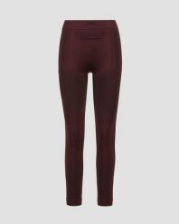 Leginsy biegowe damskie X-Bionic Xceed Run Long Tights bordowe. Czerwone legginsy sportowe X BIONIC, s, bez wzorów, ze skóry, do biegania. Za 459.99 zł.