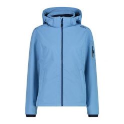 Damska kurtka turystyczna z kapturem CMP. Białe kurtki sportowe CMP, xs, bez wzorów, z softshellu, z kapturem, trekkingowe. Za 356.00 zł.