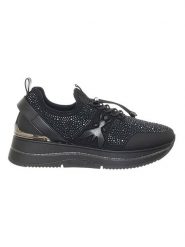 Patrizia Pepe Sneakersy w kolorze czarnym rozmiar: 39. Czarne trampki Patrizia Pepe, bez wzorów, bez zapięcia. Za 555.45 zł.
