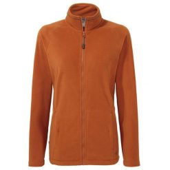 Bluza Polarowa Damska Expert Miska 200. Brązowe bluzy sportowe Craghoppers, na zimę, bez wzorów, z polaru, bez kaptura. Za 169.99 zł.