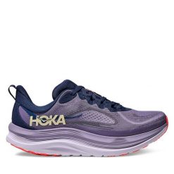 Buty do biegania Hoka. Fioletowe obuwie sportowe HOKA, bez zapięcia, do biegania. Za 649.99 zł.