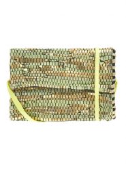 BLE Torebka w kolorze złoto-zielonym - 30 x 20 x 6 cm rozmiar: onesize. Zielone torby na ramię BLE, bez wzorów, z materiału, na ramię, bez dodatków. Za 45.45 zł.