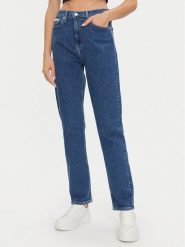 Calvin Klein Jeans Jeansy Authentic J20J224006 Granatowy Straight Fit. Niebieskie jeansy Calvin Klein Jeans, bez wzorów. Za 229.99 zł.