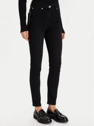 Morgan Jeansy 252-PAVI Czarny Slim Fit. Czarne jeansy Morgan, bez wzorów. Za 329.99 zł.