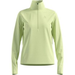 Bluza bez kaptura rozpinana Odlo Mid layer 1/2 zip ESSENTIAL THERMAL. Zielone bluzy Odlo, na jesień, m, bez wzorów, z materiału, bez kaptura. Za 302.55 zł.