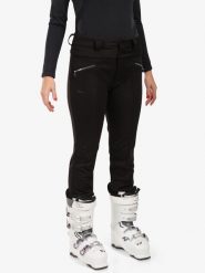 Kilpi Softshellowe spodnie narciarskie "Maura" w kolorze czarnym rozmiar: 42. Czarne spodnie dresowe Kilpi, bez wzorów. Za 347.99 zł.