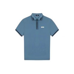 Polo TBS Wayat. Brązowe koszulki polo Tbs, na lato, xl, bez wzorów, z dzianiny, bez kołnierzyka, bez ramiączek. Za 280.05 zł.