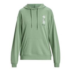 Bluza z kapturem dla Kobiety SURF STOKED Zielony. Zielone bluzy Roxy, na zimę, m, bez wzorów, z bawełny, z kapturem. W wyprzedaży za 174.99 zł.