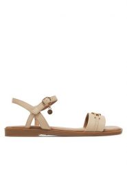 MEXX Sandały MX/026C-EST Beżowy. Brązowe sandały Mexx, bez wzorów, ze skóry, bez obcasa, na płaskiej podeszwie, bez zapięcia. Za 229.99 zł.
