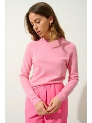 AUTHENTIC CASHMERE Kaszmirowy sweter "Ecrin" w kolorze jasnoróżowym rozmiar: XXL. Różowe swetry AUTHENTIC CASHMERE, xxl, bez wzorów, z kaszmiru, bez ramiączek. Za 292.89 zł.