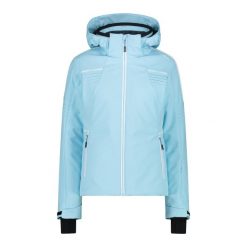 Damska kurtka narciarska softshell CMP. Niebieskie kurtki narciarskie CMP, xl, bez wzorów, z softshellu, bez kaptura, narciarskie. Za 877.60 zł.