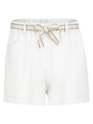 Eight2Nine Szorty w kolorze białym rozmiar: S. Białe szorty Eight2Nine, bez wzorów, z tkaniny. Za 82.99 zł.