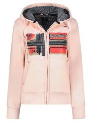 Geographical Norway Bluza "Farlotte" w kolorze jasnoróżowym rozmiar: L. Różowe bluzy Geographical Norway, l, z aplikacjami, bez kaptura. Za 145.26 zł.