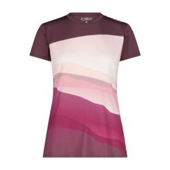 Damska koszulka z gradientem CMP. Brązowe bluzki CMP, bez wzorów, sportowe, bez kołnierzyka, bez ramiączek. Za 192.00 zł.