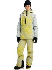 Burton Kurtka narciarska "[ak] Kimmy GORE-TEX 2L" w kolorze żółto-szarym rozmiar: S. Szare kurtki narciarskie Burton, l, bez wzorów, z gore-texu, bez kaptura, narciarskie, gore-tex. Za 1,399.95 zł.