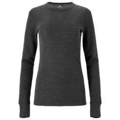 Komplet termoaktywny damski Whistler Cerro Merino. Czarne bielizna sportowa Whistler, l, bez wzorów, z wełny. Za 449.99 zł.