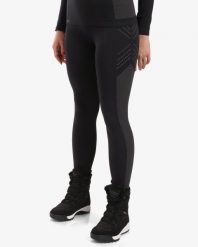 Damskie legginsy Kilpi Oline. Czarne legginsy Kilpi, bez wzorów, z materiału, do biegania. Za 157.00 zł.