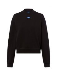 HUGO BLUE Bluza - Delessa Kobiety Bawełna czarny, M. Czarne bluzy HUGO BLUE, m, bez wzorów, z bawełny, bez kaptura. Za 229.95 zł.