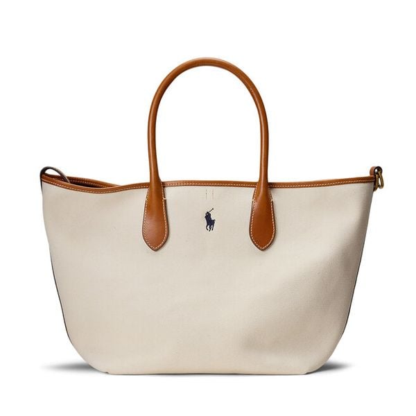 Torebka Polo Ralph Lauren. Brązowe torebki klasyczne Polo Ralph Lauren, bez wzorów, bez dodatków. Za 1,799.00 zł.