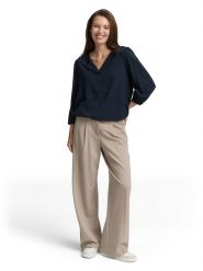 Tom Tailor Bluzka w kolorze granatowym rozmiar: 34. Niebieskie bluzki Tom Tailor, bez wzorów, z wiskozy, bez kołnierzyka, bez ramiączek. Za 70.08 zł.