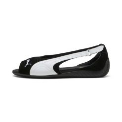 Sandały damskie Puma Speedcat. Białe sandały Puma, bez wzorów, ze skóry, sportowe, bez obcasa, bez zapięcia. Za 490.00 zł.