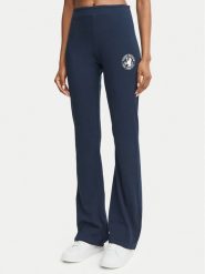 Tommy Hilfiger Legginsy UW0UW06626 Granatowy Slim Fit. Niebieskie legginsy TOMMY HILFIGER, m, bez wzorów, z bawełny. Za 249.99 zł.