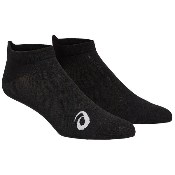 Skarpetki sportowe dla dorosłych ASICS Fast Single Tab Sock. Czarne skarpety Asics, bez wzorów, z elastanu. Za 39.99 zł.