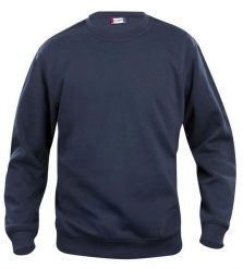 Clique Bluza Junior z okrągłym dekoltem - tkanina anty piling, ciemny granat –. Niebieskie bluzy CLIQUE, bez wzorów, z bawełny, bez kaptura. Za 140.07 zł.