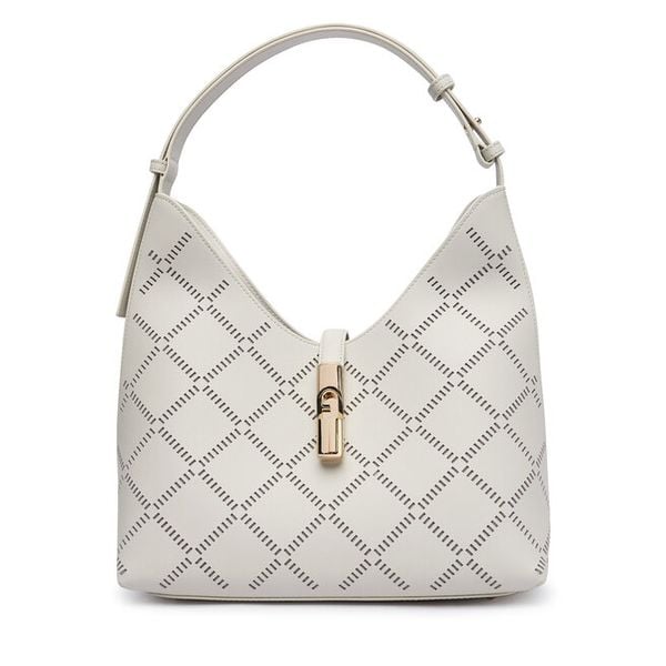 Torebka Furla. Białe torebki klasyczne Furla, bez wzorów, bez dodatków. Za 1,389.00 zł.
