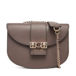 Torebka Guess. Brązowe torebki klasyczne Guess, z aplikacjami, bez dodatków. Za 499.99 zł.