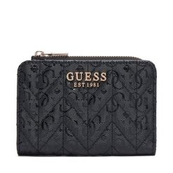 Portfel Guess. Czarne portfele Guess, z aplikacjami. Za 264.99 zł.