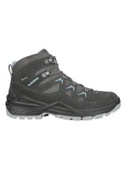 LOWA Buty turystyczne "Sirkos Evo GTX Mid Ws" w kolorze antracytowym rozmiar: 39. Czarne trekkingi Lowa, z gore-texu, outdoorowe. Za 507.51 zł.